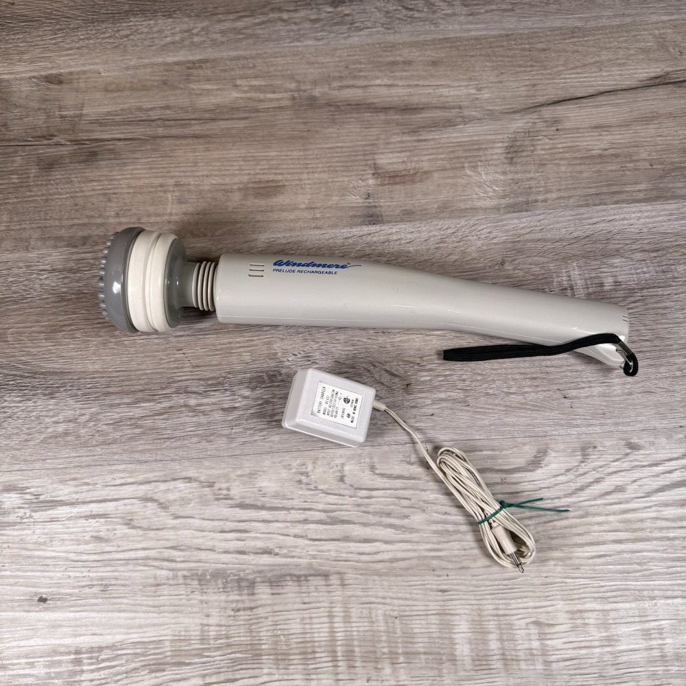 Vintage Windmere Prelude Wand Massager 3 Speed Tested Works Rechargeable‎